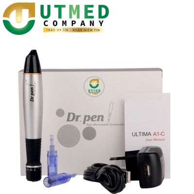 MÁY LĂN KIM TÍCH ĐIỆN DR.PEN XÁM KHÔNG TÍCH PIN