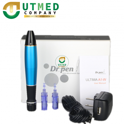 Máy phi kim tích điện xanh Dr. Pen