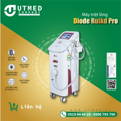 Máy triệt lông Diode Ruikd Pro