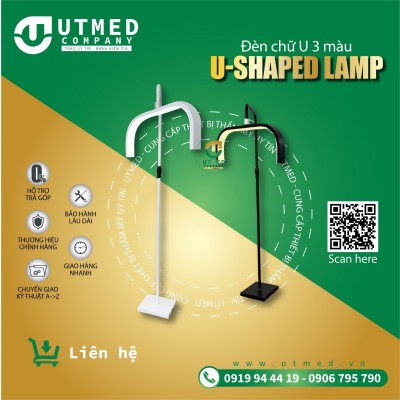 Đèn led spa vòm chữ U 3 màu