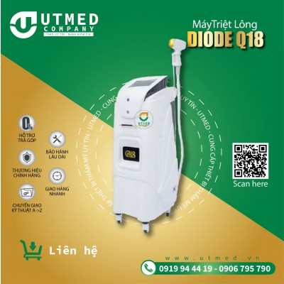 Máy Triệt Lông Diode Laser Q18